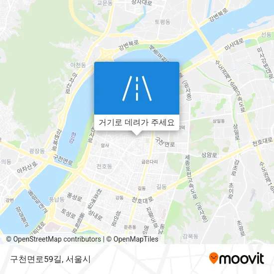 구천면로59길 지도