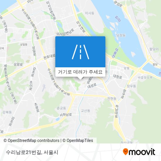 수리남로21번길 지도