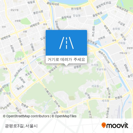 광평로3길 지도