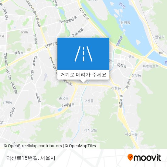 덕산로15번길 지도