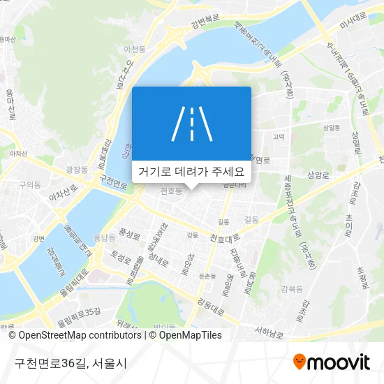 구천면로36길 지도