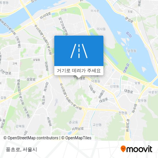 풍초로 지도