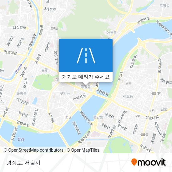 광장로 지도