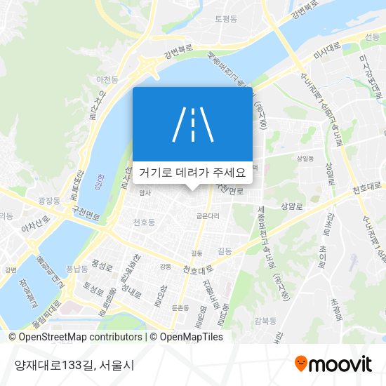 양재대로133길 지도