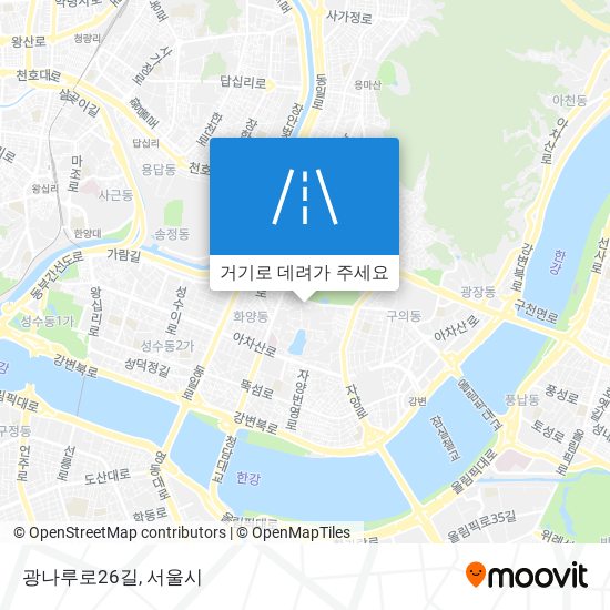 광나루로26길 지도