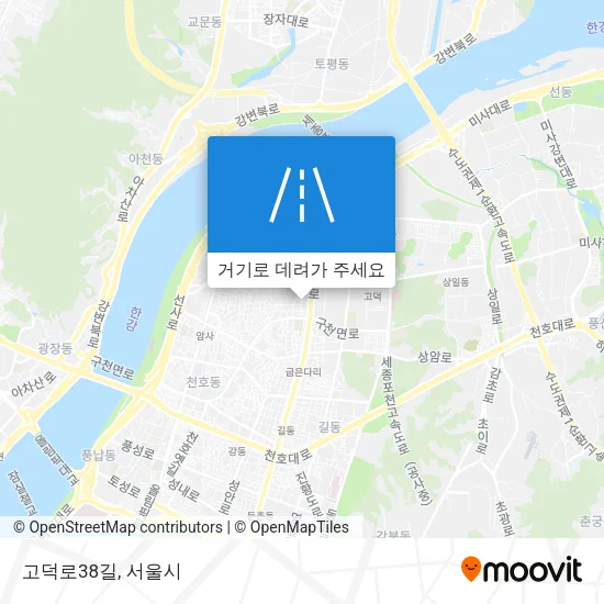 고덕로38길 지도