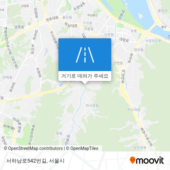 서하남로542번길 지도