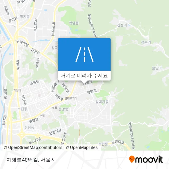 자혜로40번길 지도