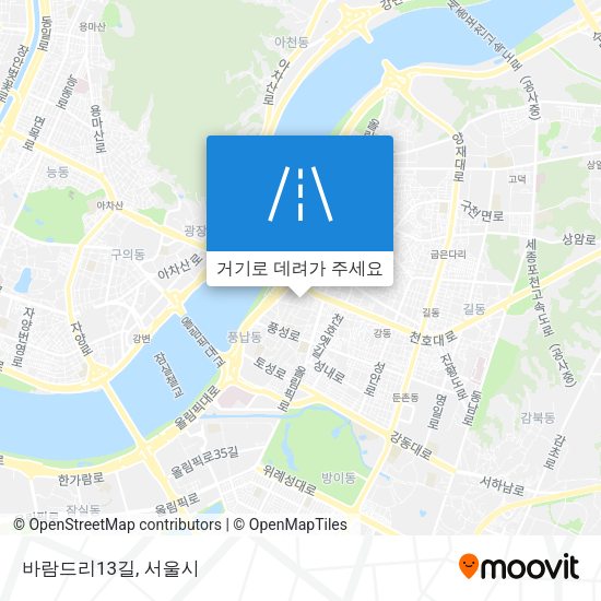 바람드리13길 지도