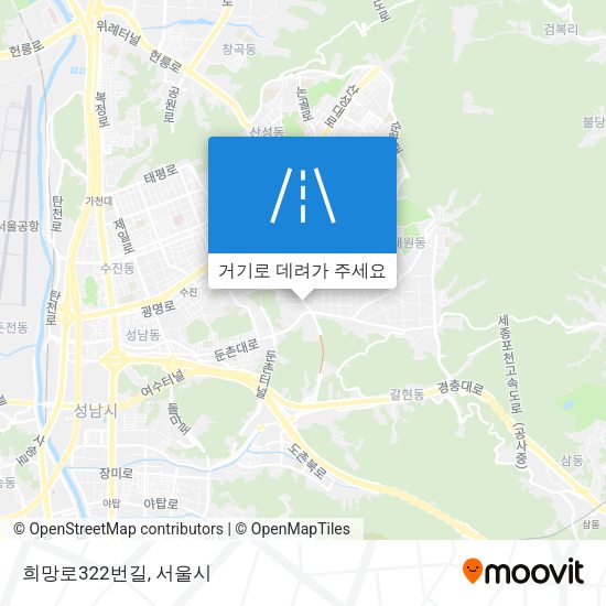 희망로322번길 지도