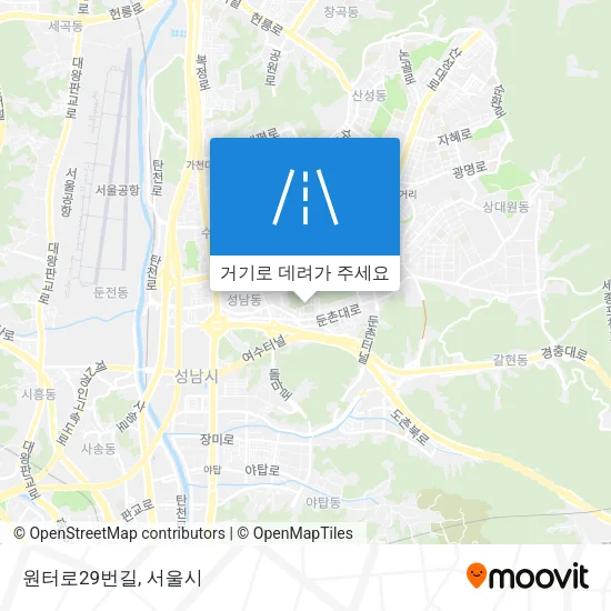 원터로29번길 지도