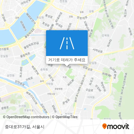 중대로31가길 지도