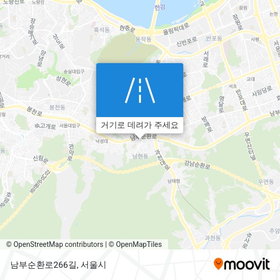 남부순환로266길 지도