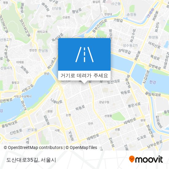 도산대로35길 지도