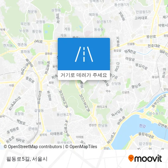 필동로5길 지도