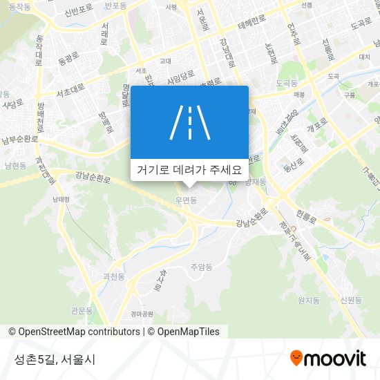성촌5길 지도
