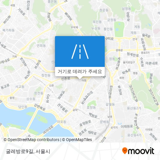 굴레방로9길 지도