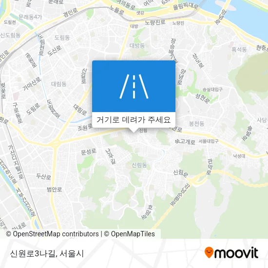 신원로3나길 지도