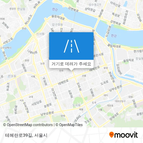 테헤란로39길 지도