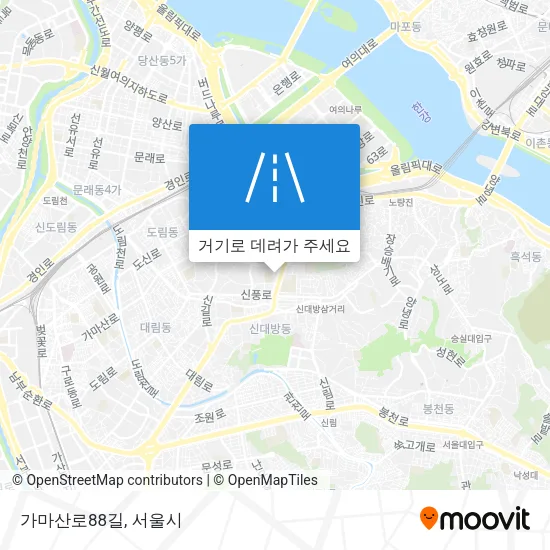 가마산로88길 지도