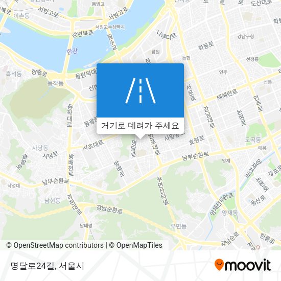 명달로24길 지도
