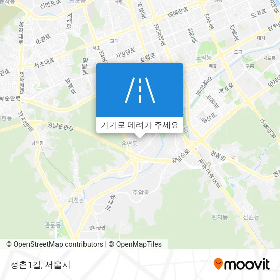 성촌1길 지도