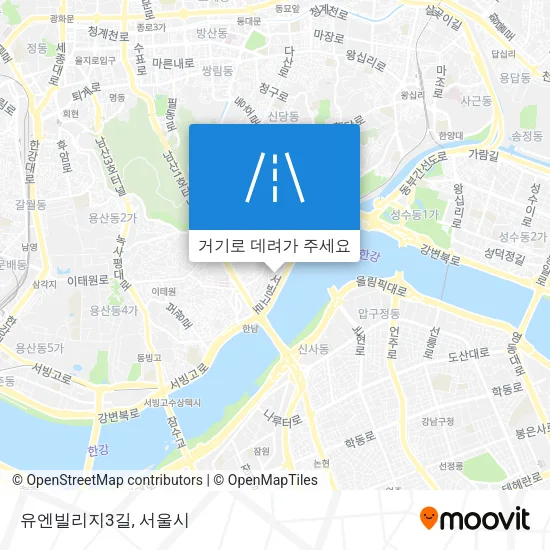 유엔빌리지3길 지도