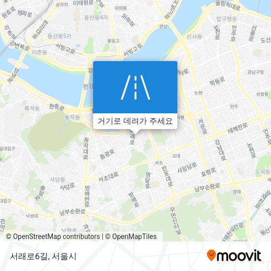 서래로6길 지도