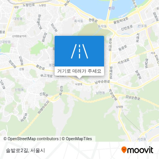 솔밭로2길 지도