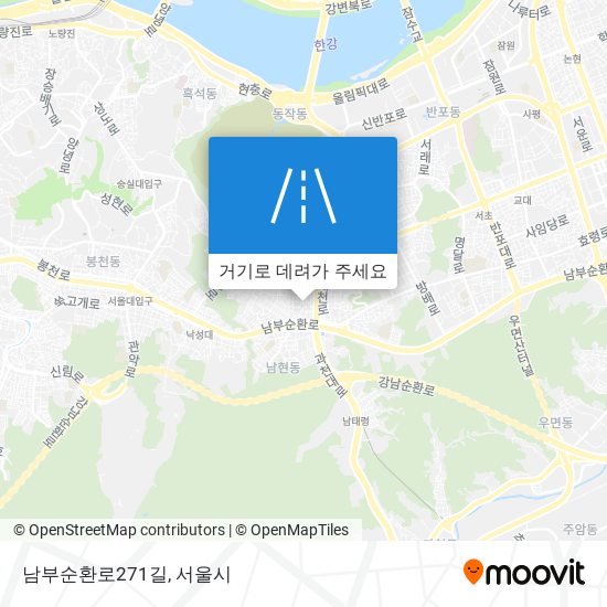 남부순환로271길 지도