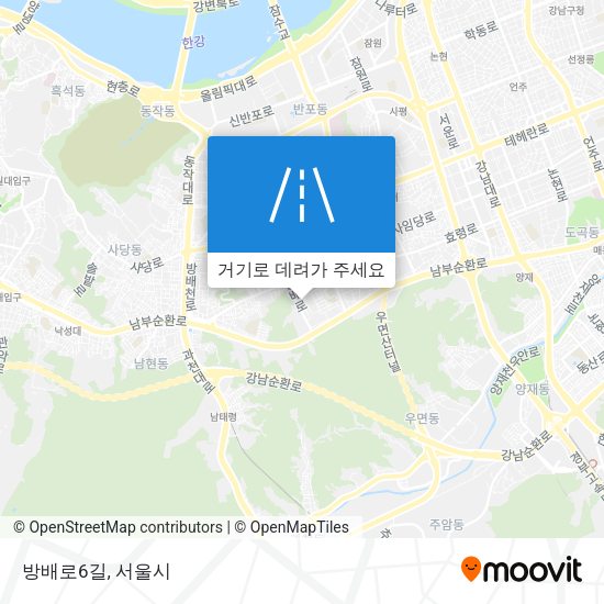 방배로6길 지도