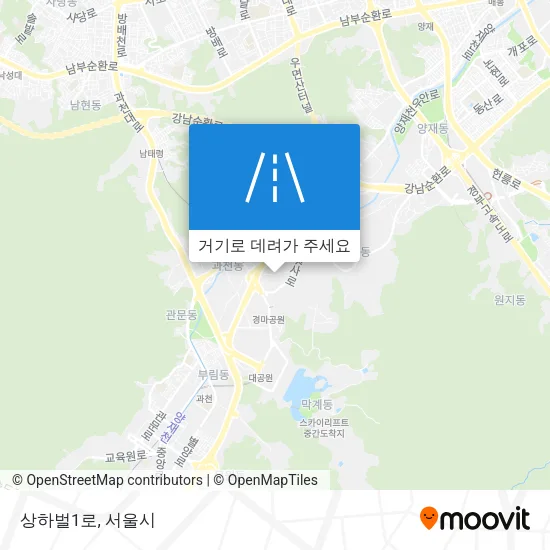 상하벌1로 지도