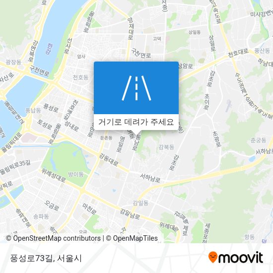 풍성로73길 지도