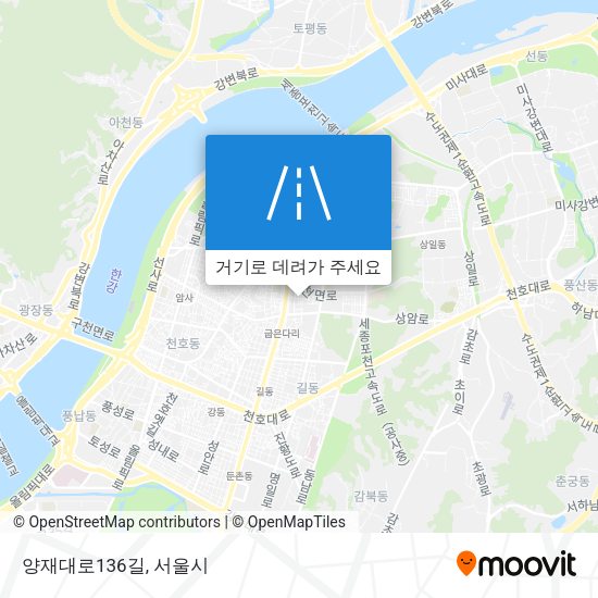 양재대로136길 지도