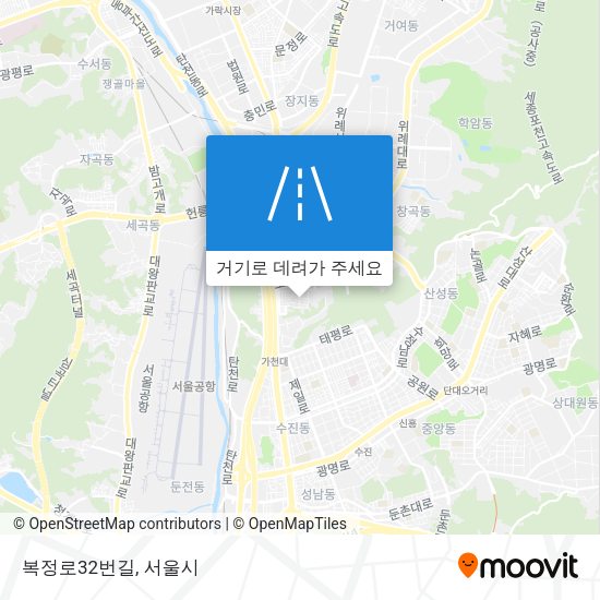 복정로32번길 지도