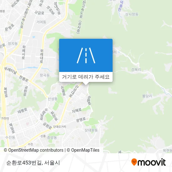 순환로453번길 지도