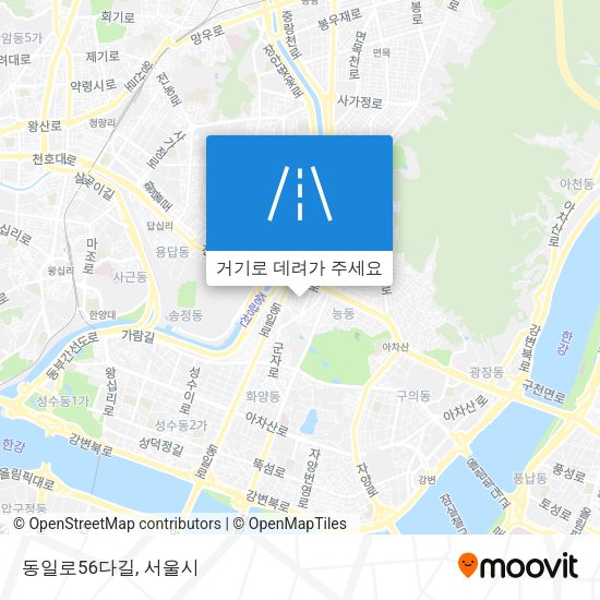 동일로56다길 지도