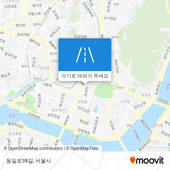 동일로38길 지도