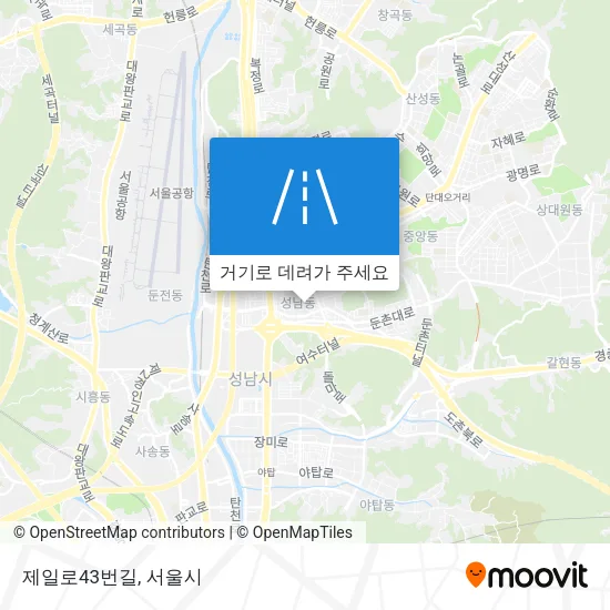 제일로43번길 지도