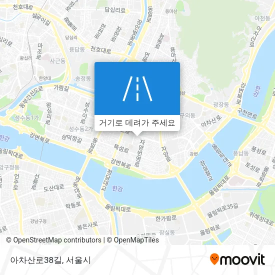 아차산로38길 지도