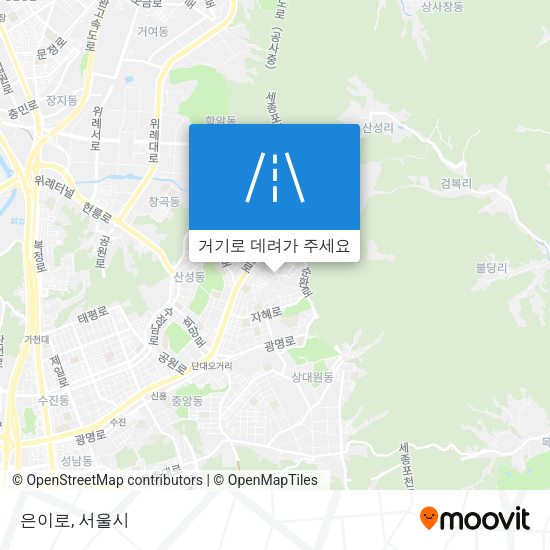 은이로 지도