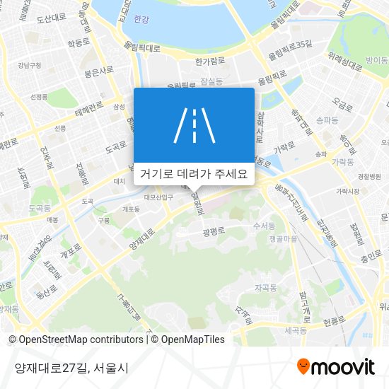 양재대로27길 지도