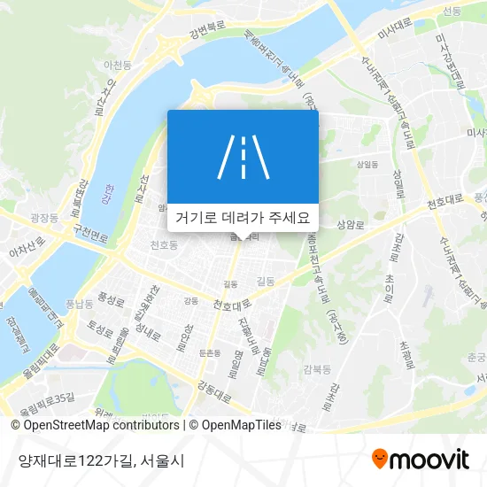 양재대로122가길 지도