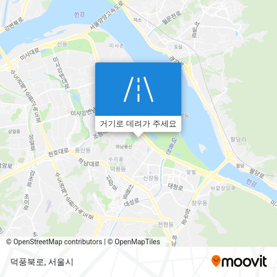덕풍북로 지도