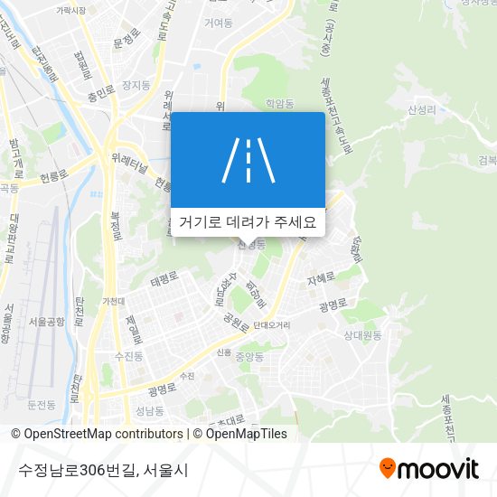 수정남로306번길 지도