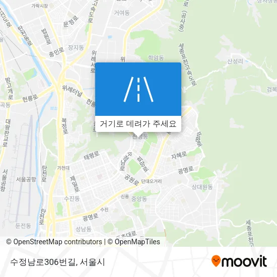 수정남로306번길 지도