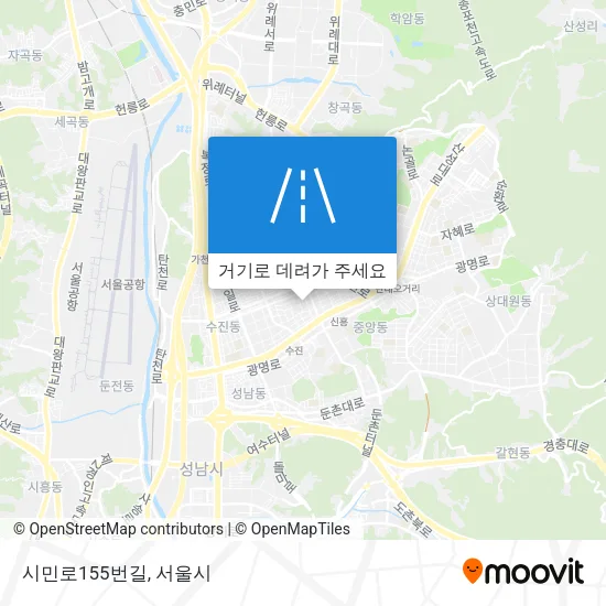 시민로155번길 지도