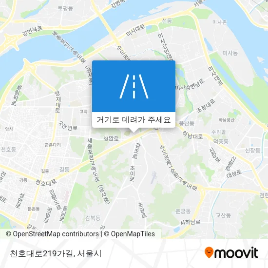천호대로219가길 지도