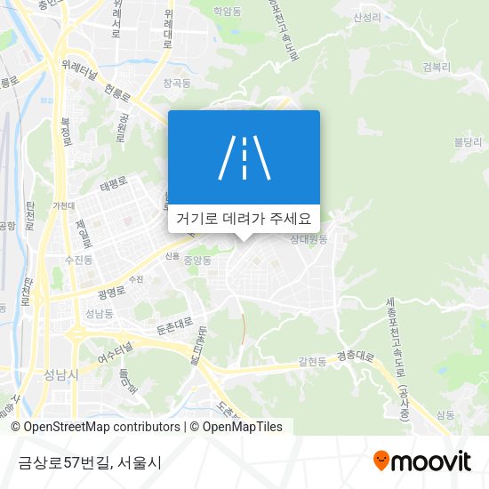 금상로57번길 지도
