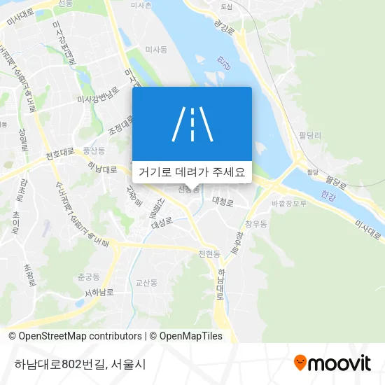 하남대로802번길 지도